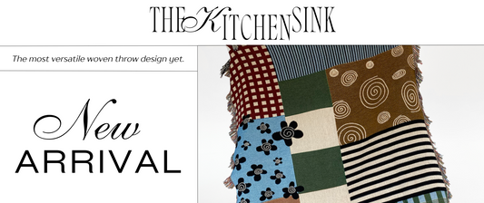Introducing the 'Kitchen Sink' Throw: A Whimsical Tapestry