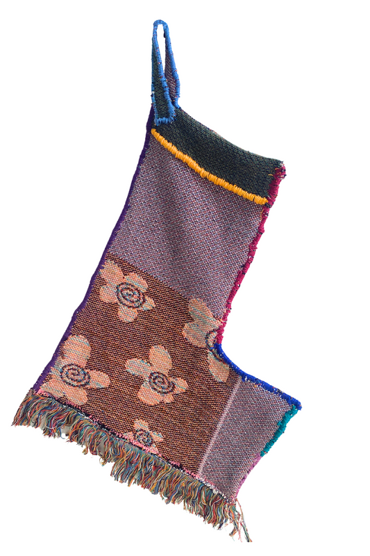 花の祝祭ハンドメイドストッキング