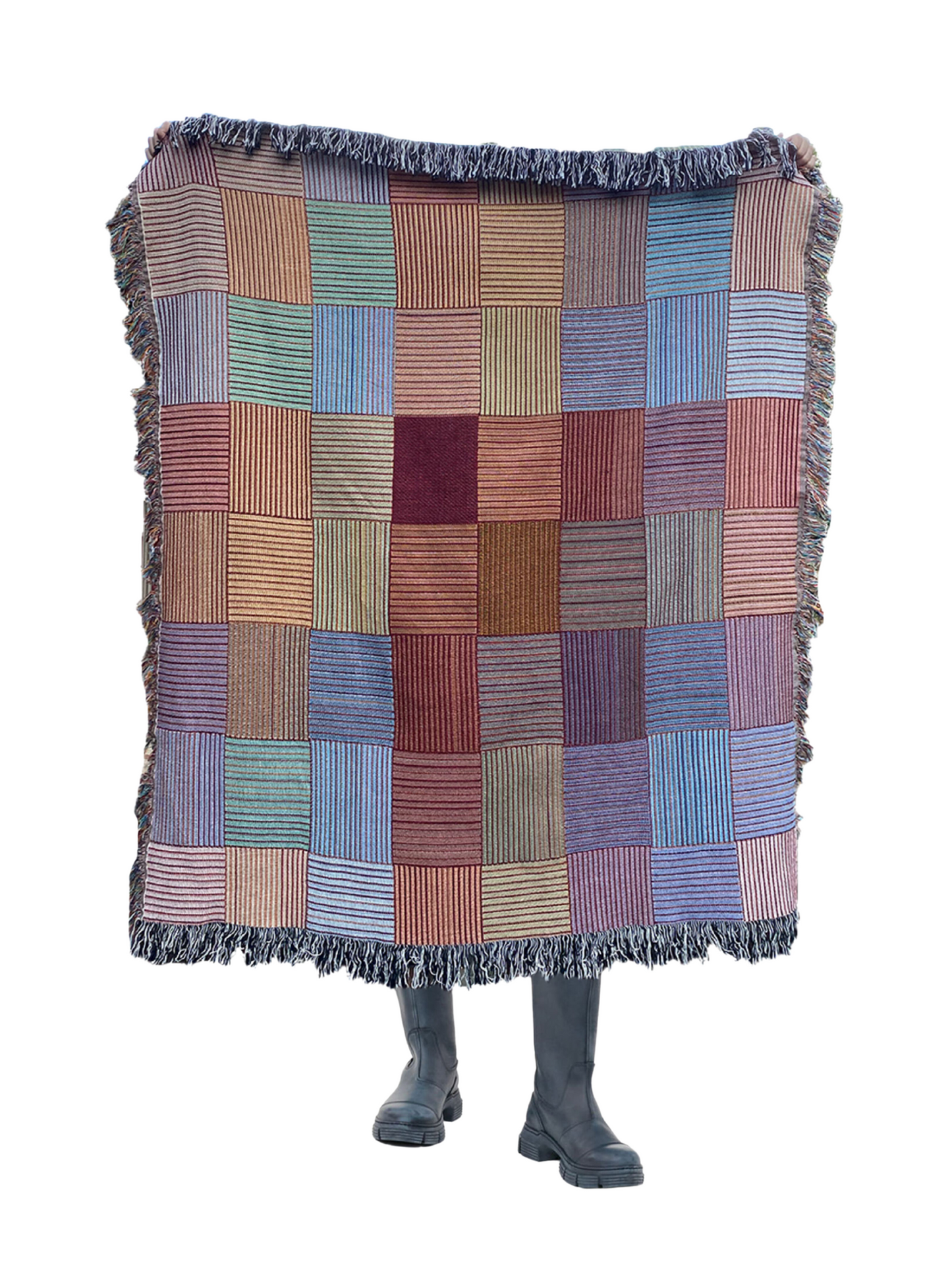 Boxer Woven Throw Blanket