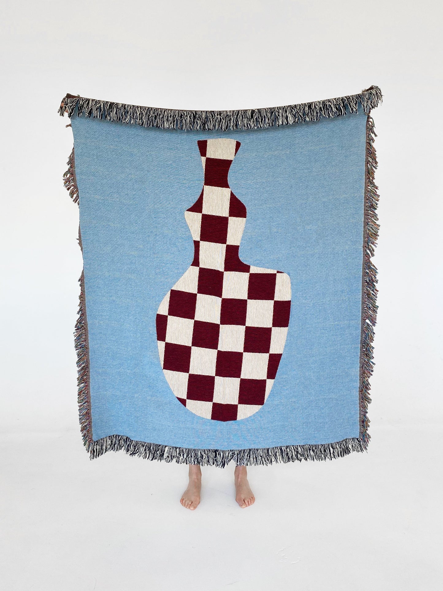 Centerpiece Woven Throw Blanket