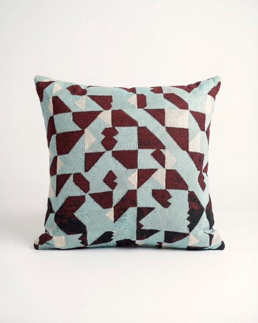 Kaleidoscope Woven Throw Pillow