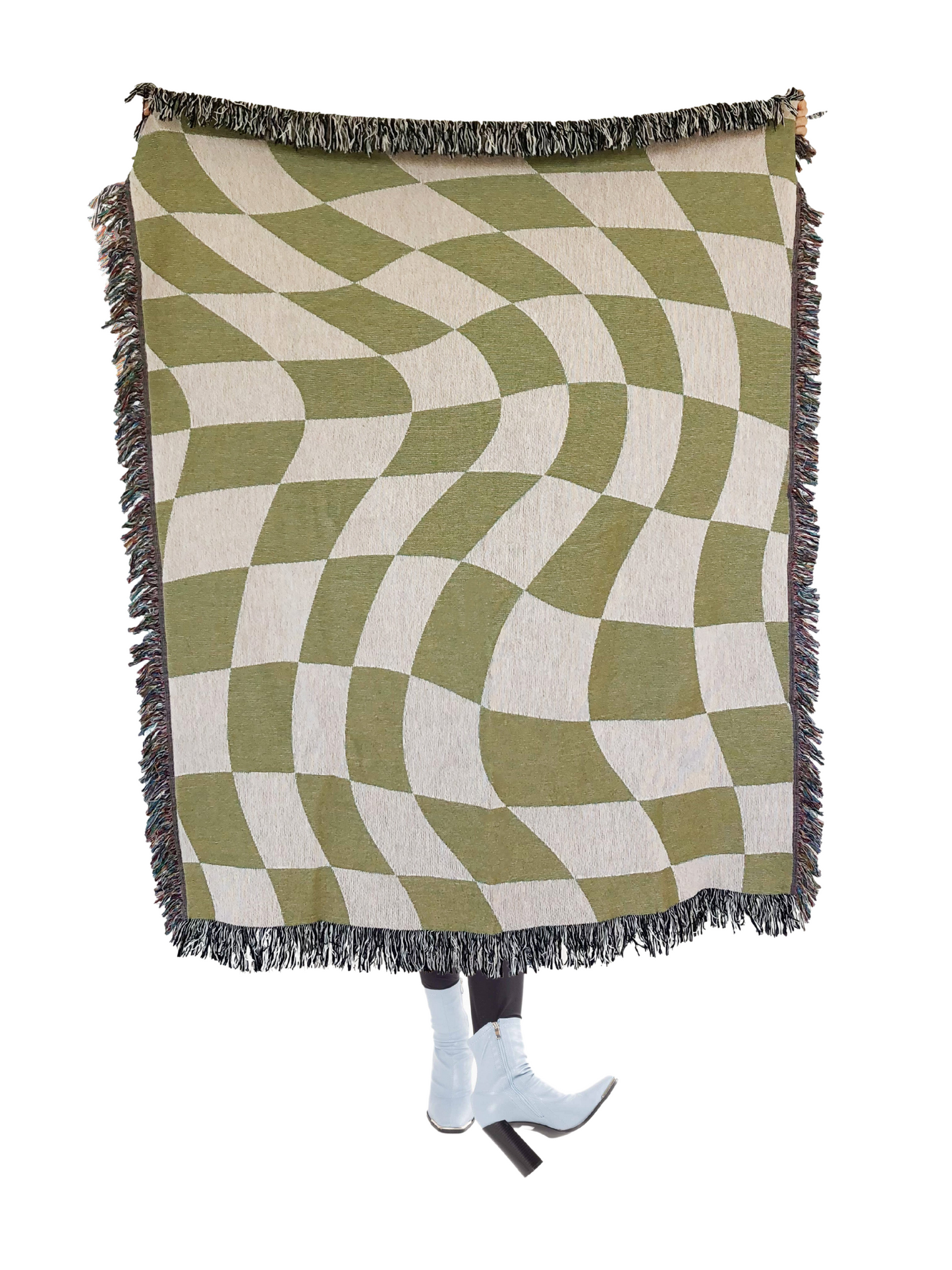 Wonderful Whirl Woven Throw Blanket