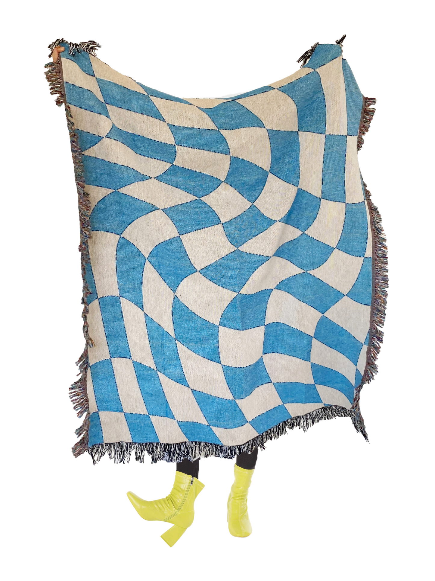 Wonderful Whirl Woven Throw Blanket