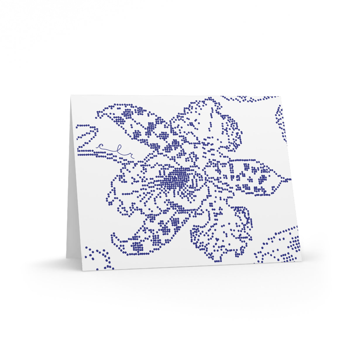 Dotted Orchid Greeting cards (8, 16, and 24 pcs)