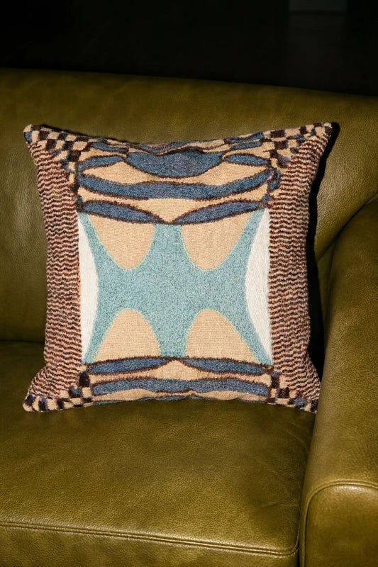 Onda Woven Throw Pillow