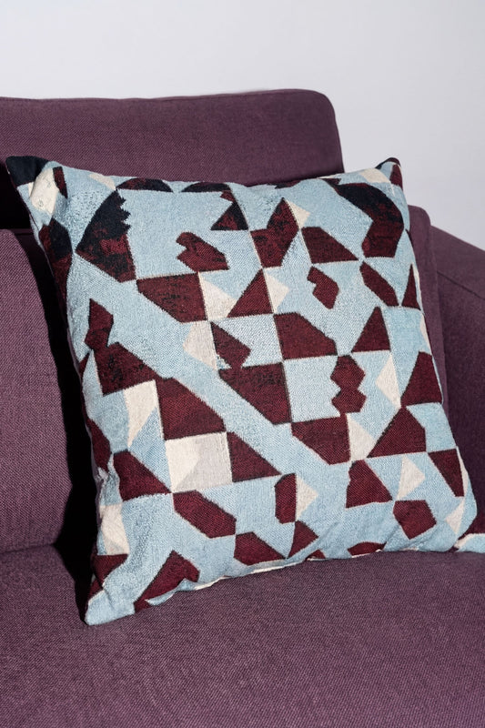 Kaleidoscope Woven Throw Pillow