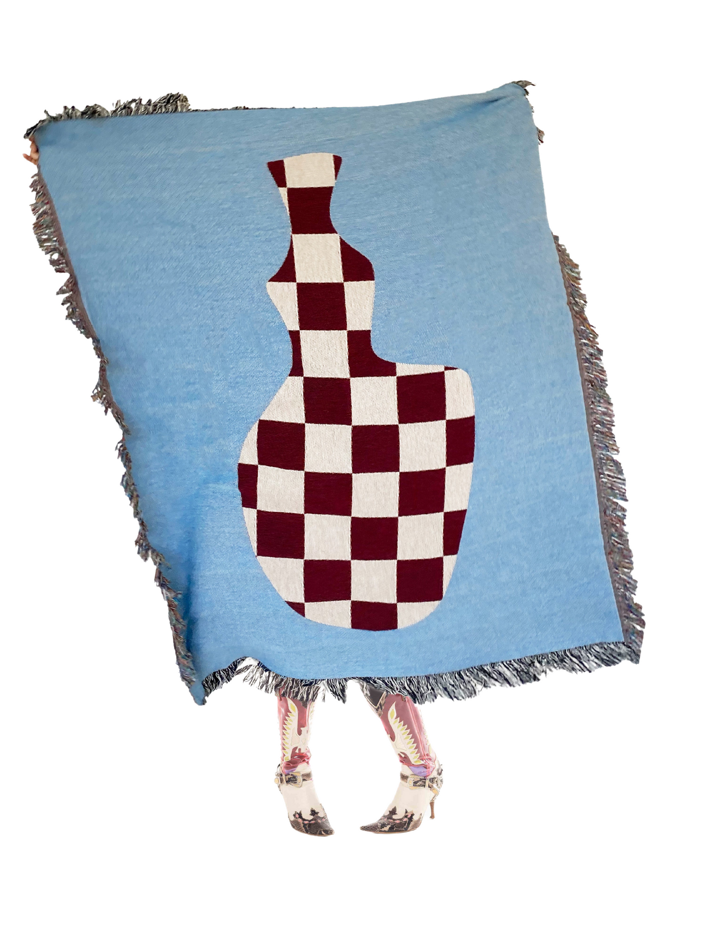 Centerpiece Woven Throw Blanket