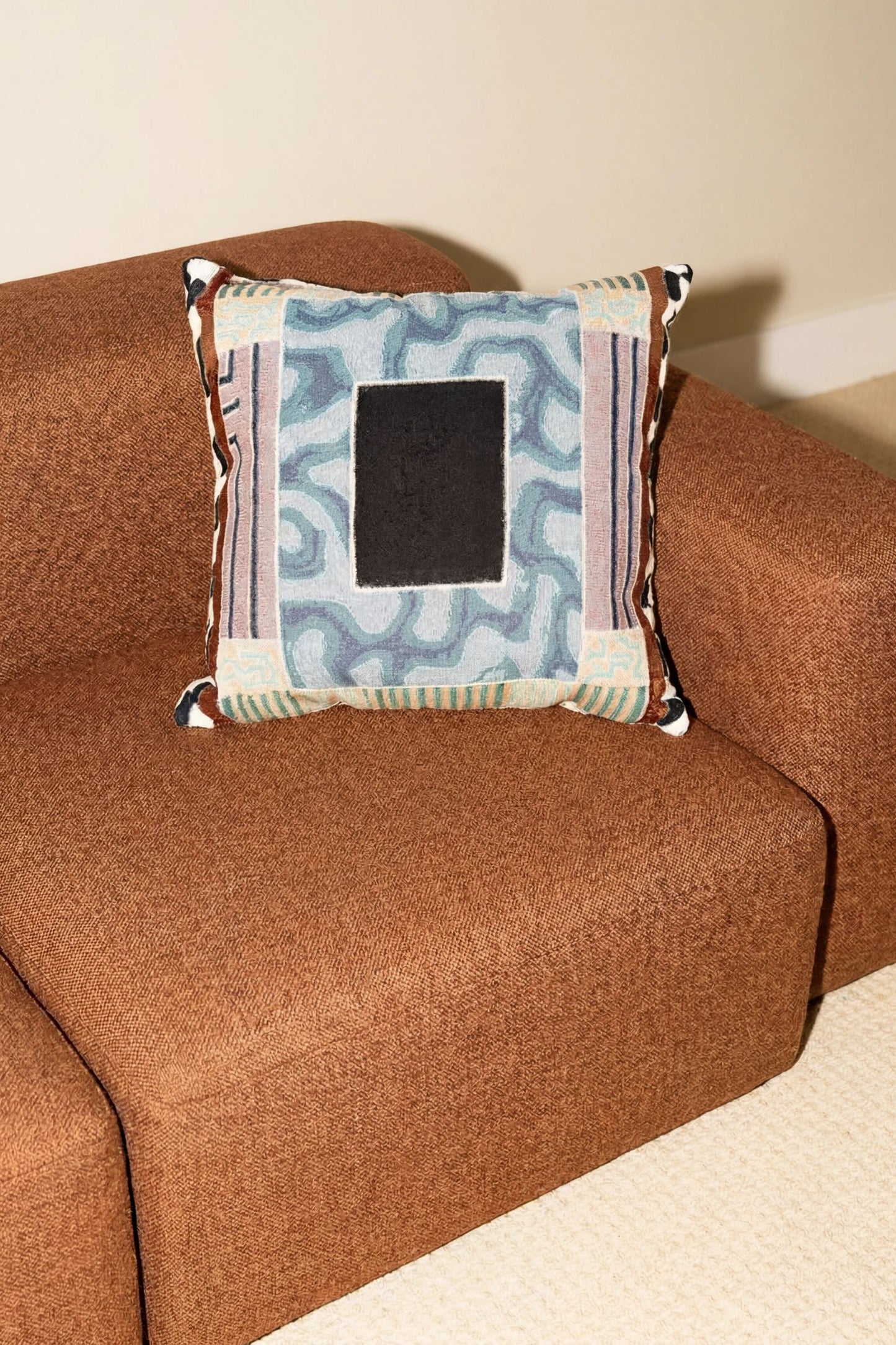 Piscina Woven Throw Pillow