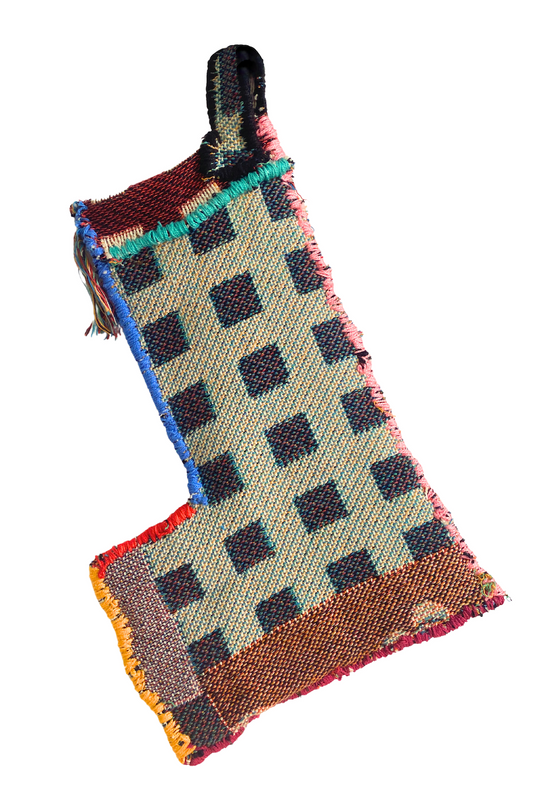 Wunderlicher handgemachter Winterstrumpf