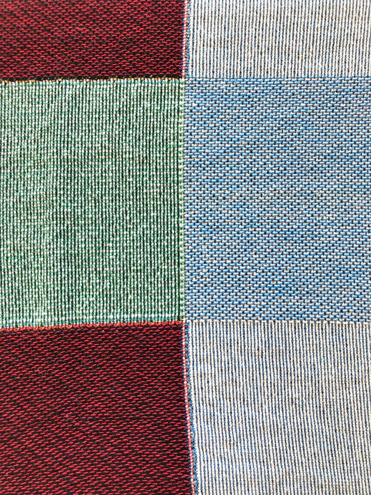 Plaid Woven Throw Blanket