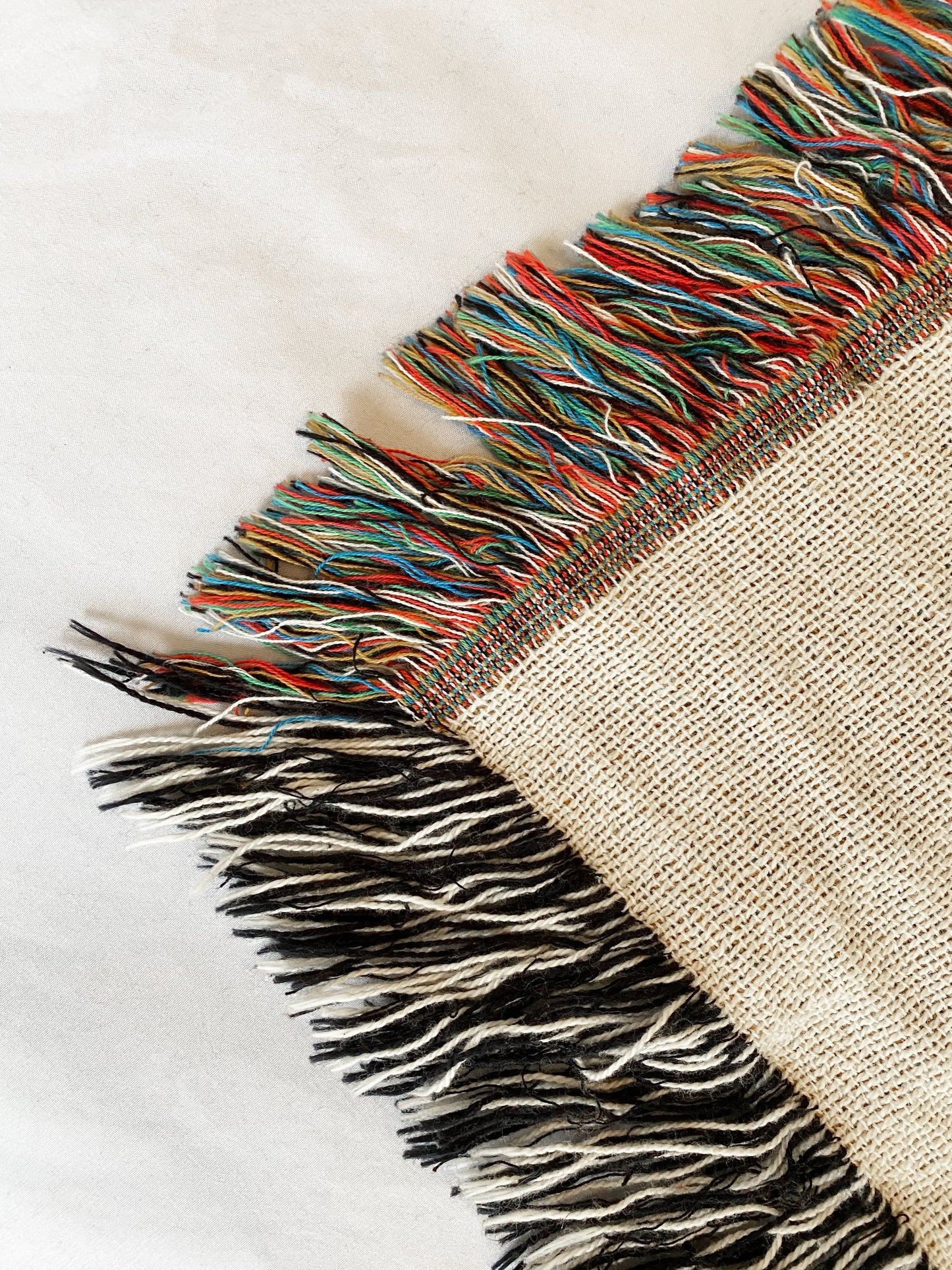 Yin Yang gewebte Überwurfdecke