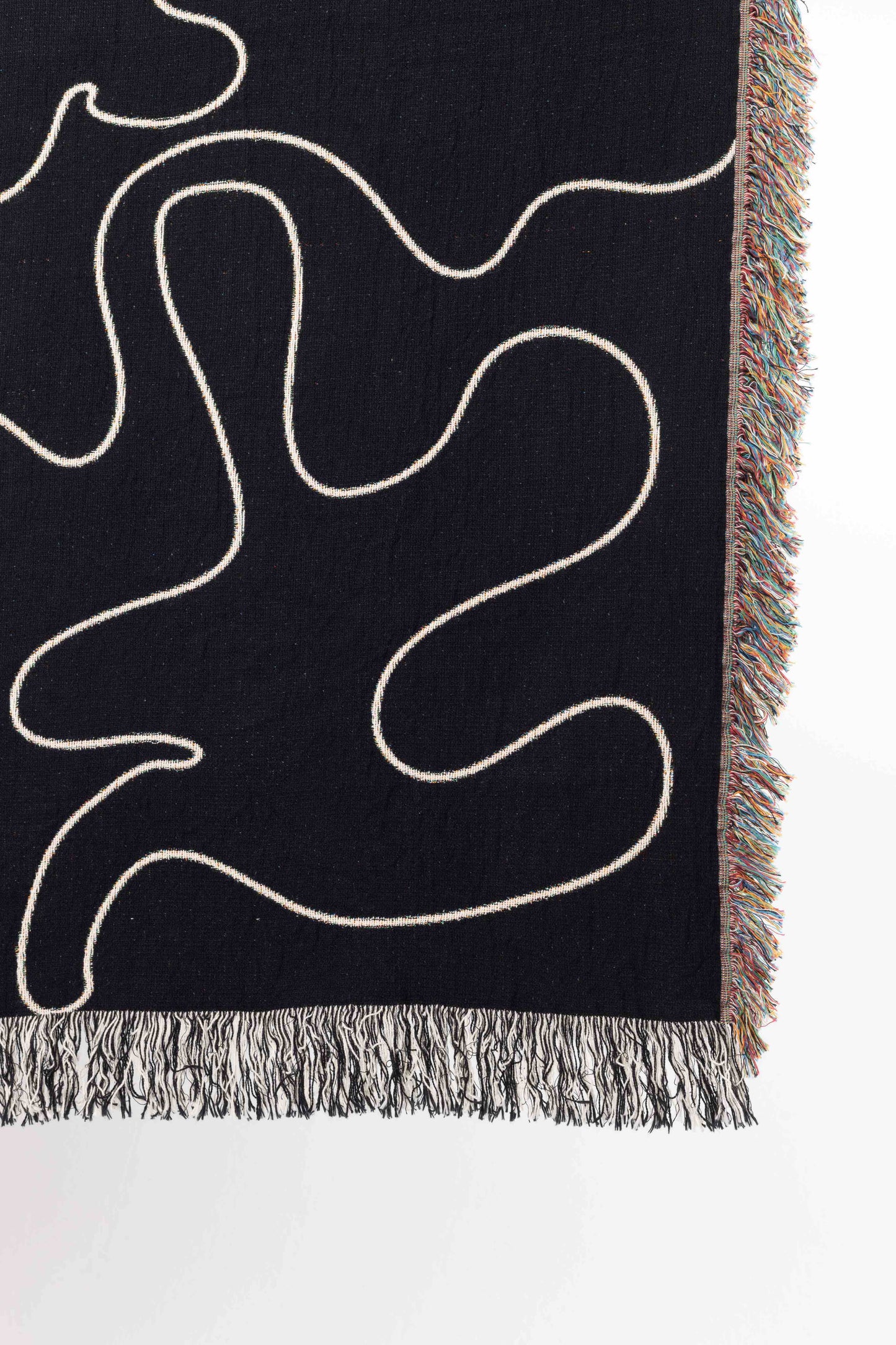 Dancing Shapes Woven Throw Blanket