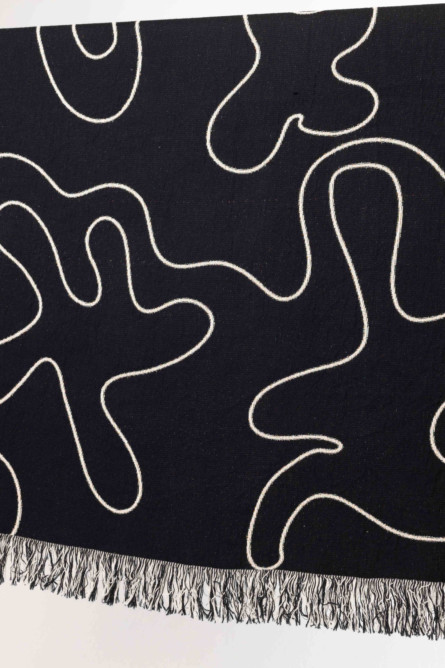 Dancing Shapes Woven Throw Blanket