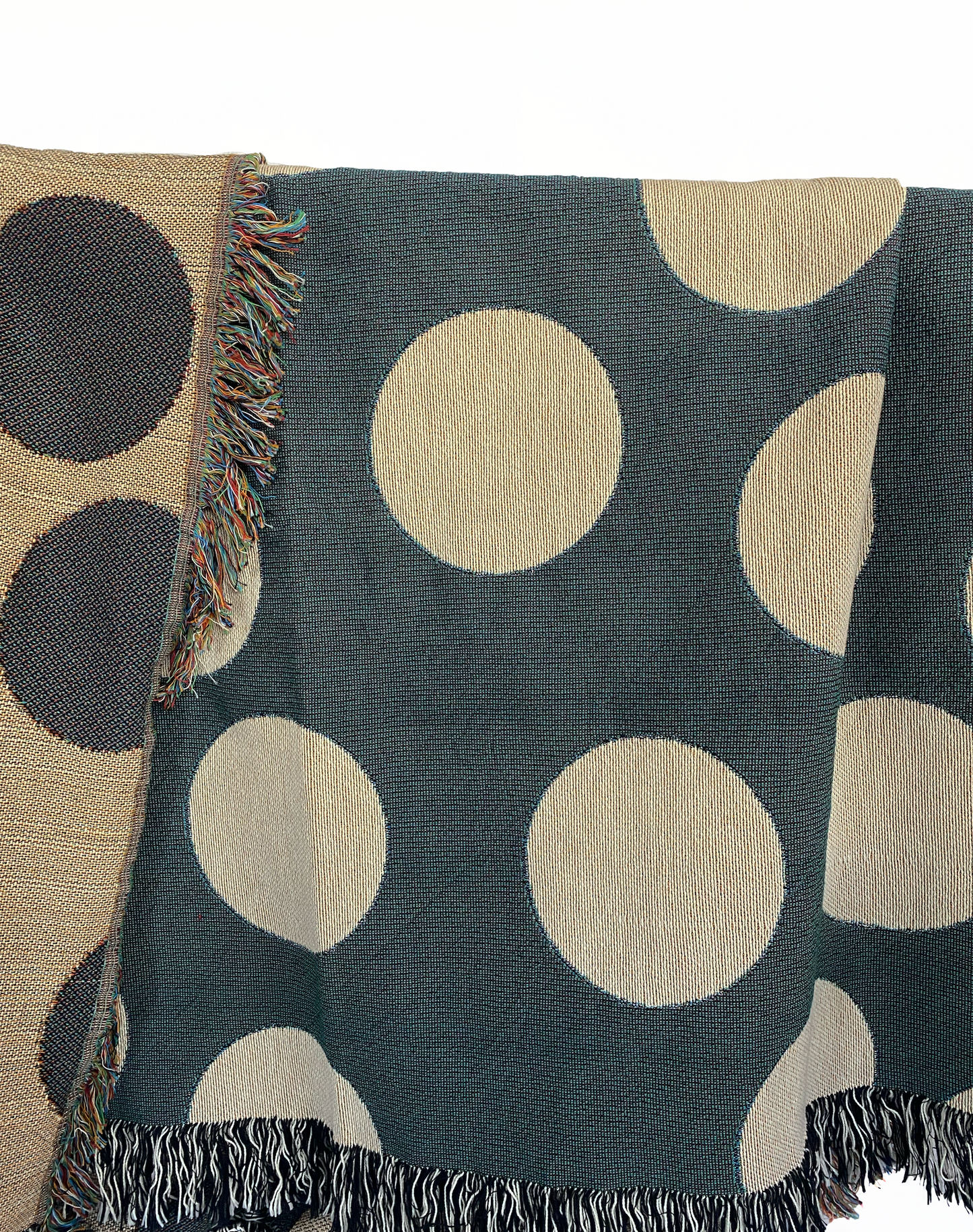 Dots Woven Throw Blanket