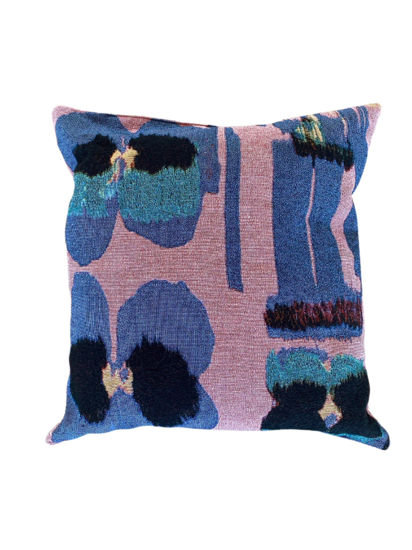 Flora Woven Throw Pillow