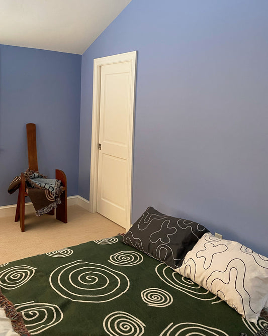 Twirls & Swirls Woven Throw Blanket