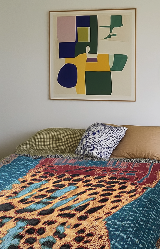 La Loca Woven Throw Blanket