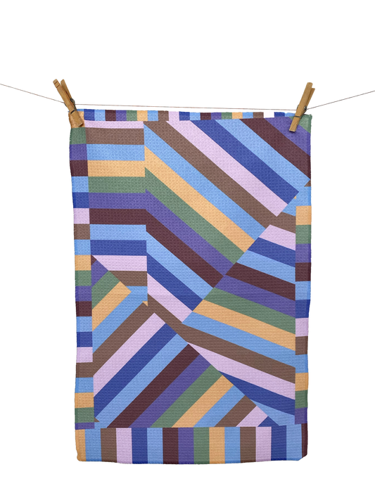 ストライプキッチンテキスタイルケース