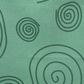 Twirls & Swirls Green Kitchen Textile