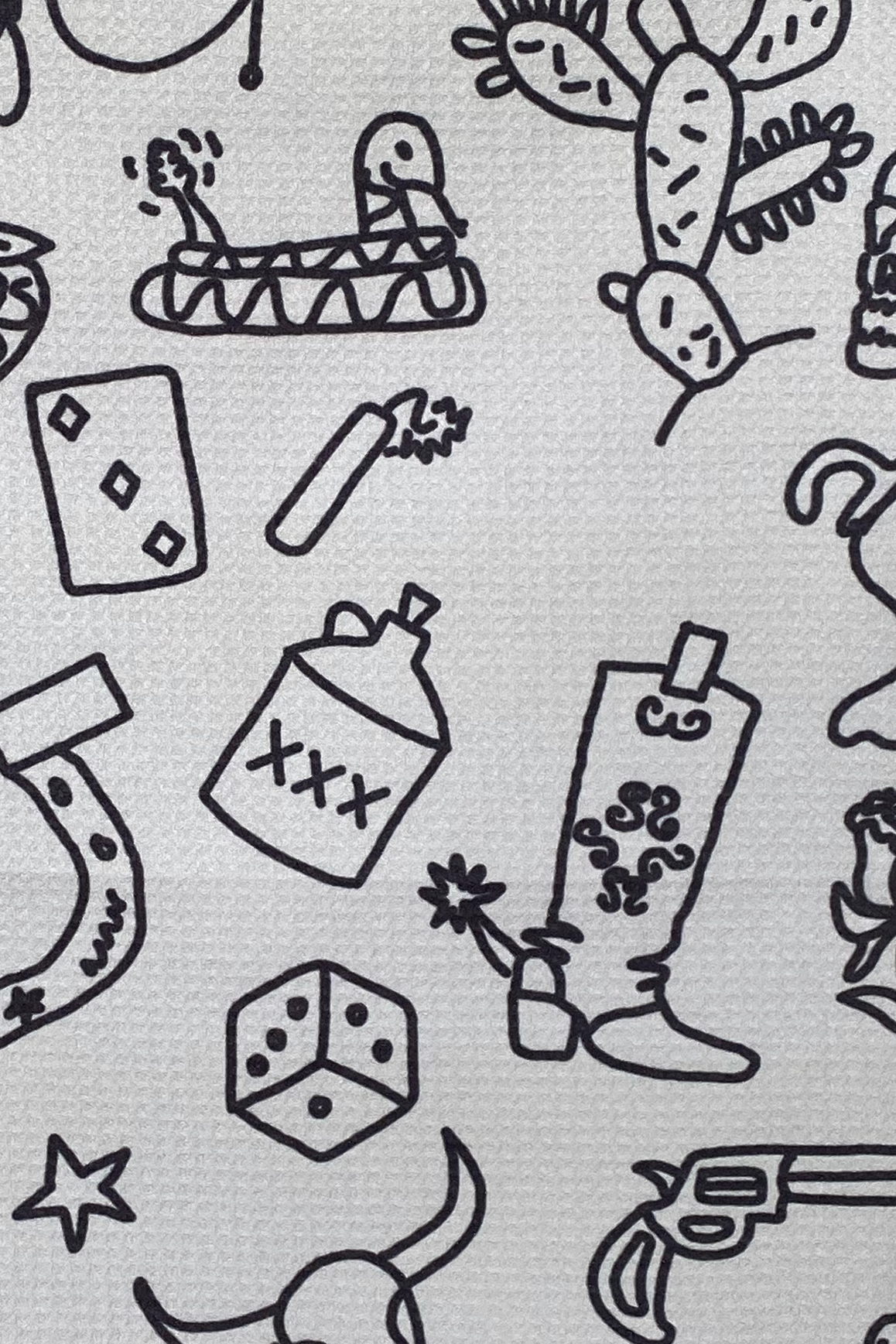 Wild West Kitchen Textile