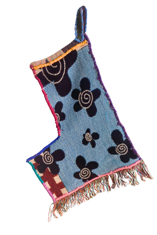 花の祝祭ハンドメイドストッキング