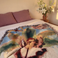 Orquidea Woven Throw Blanket