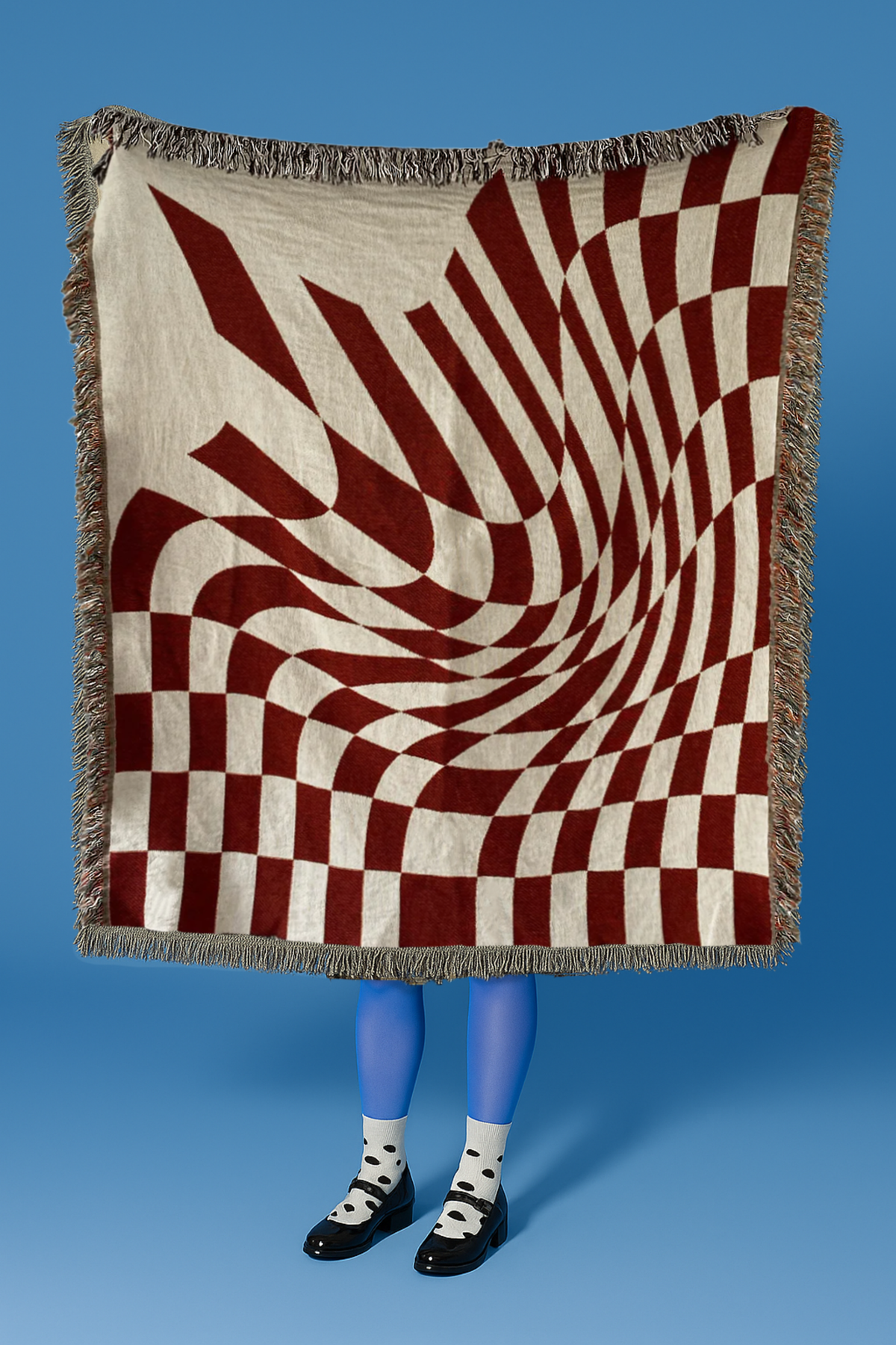 Groovy Grid Woven Throw Blanket – Clr Shop Groovy Grid Woven Throw Blanket – Clr Shop