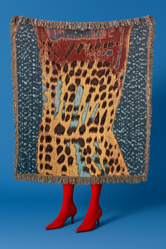 La Loca Woven Throw Blanket