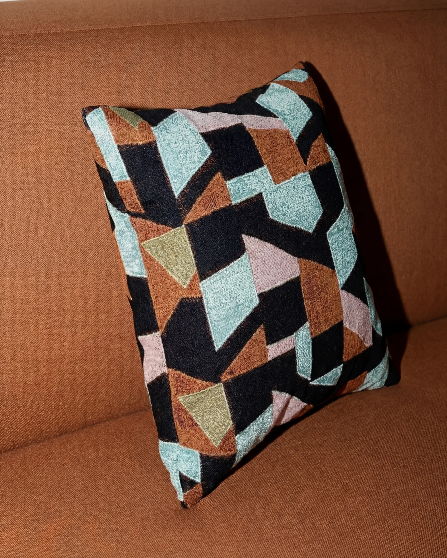 Angelino Woven Throw Pillow