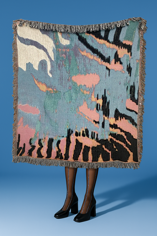 Melt Woven Throw Blanket