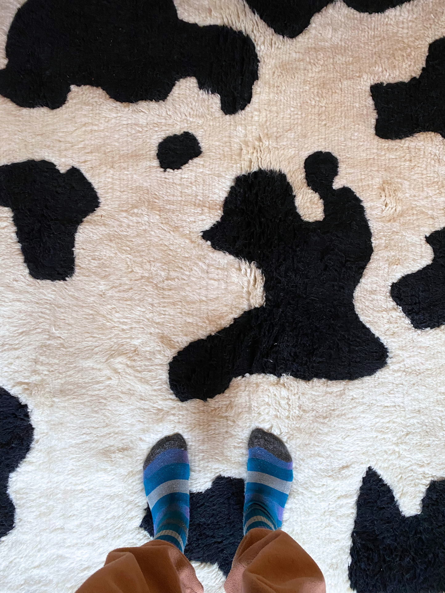 The Fuzzy Cowgirl Handwoven Rug