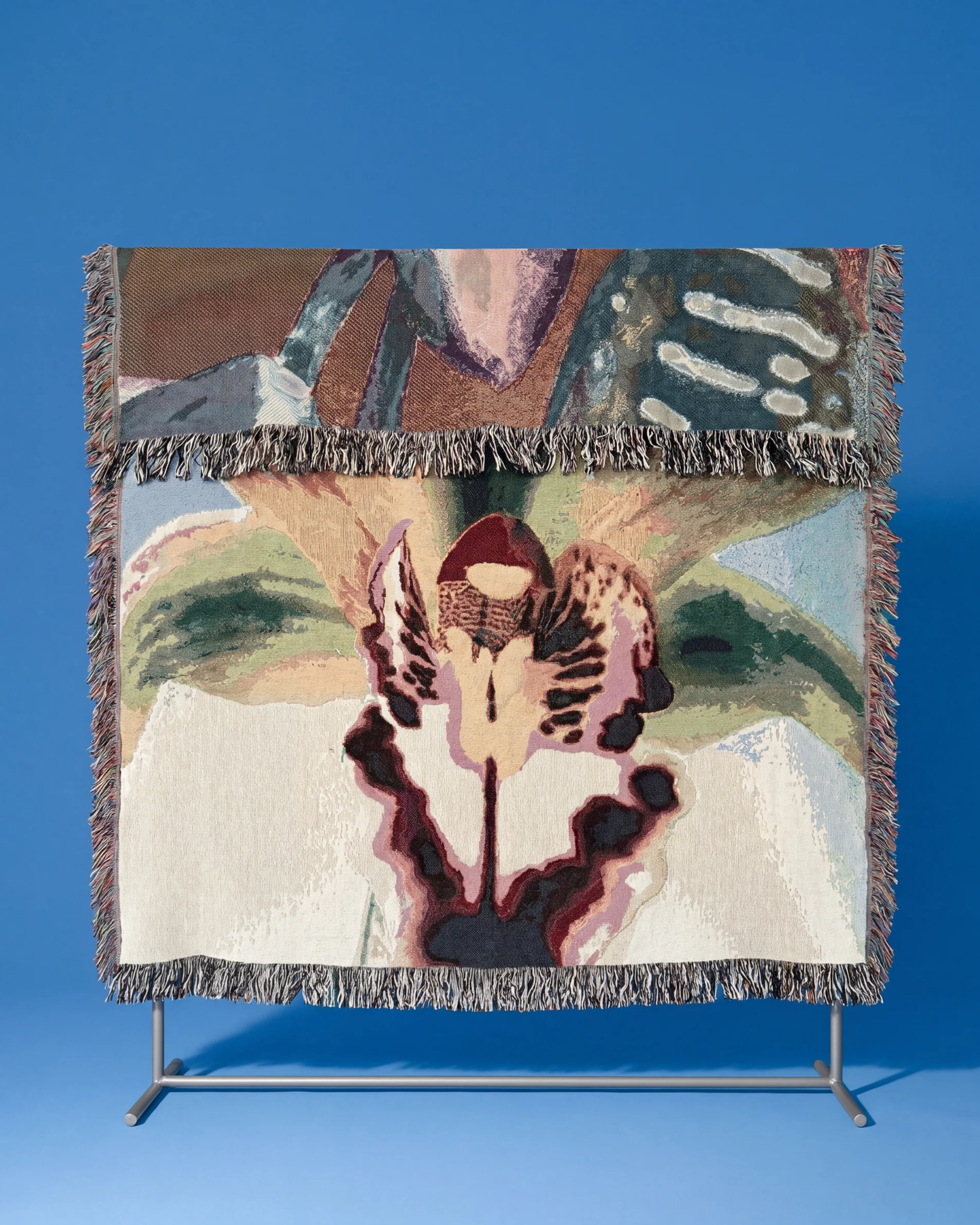 Orquidea Woven Throw Blanket