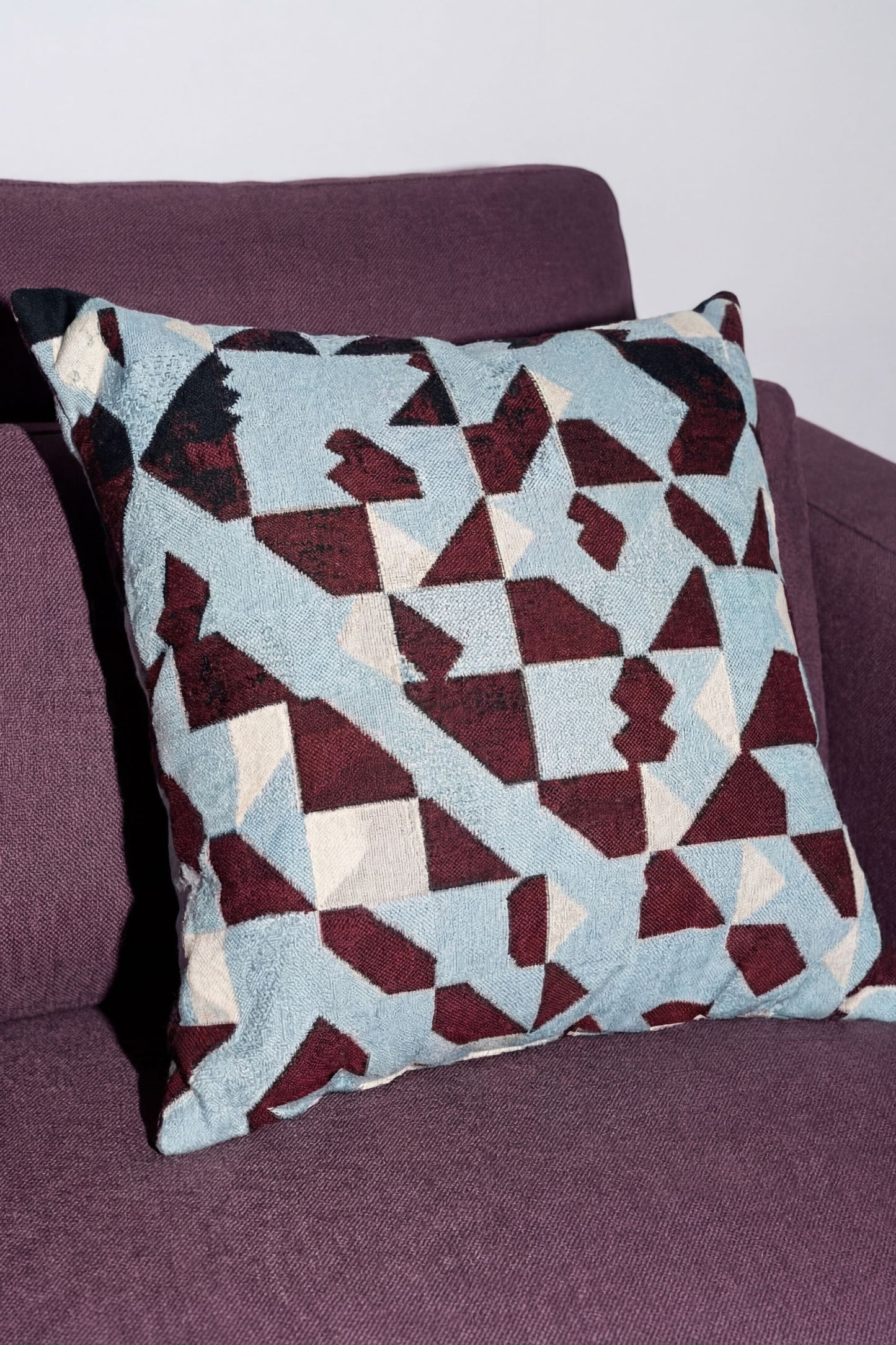 Kaleidoscope Woven Throw Pillow