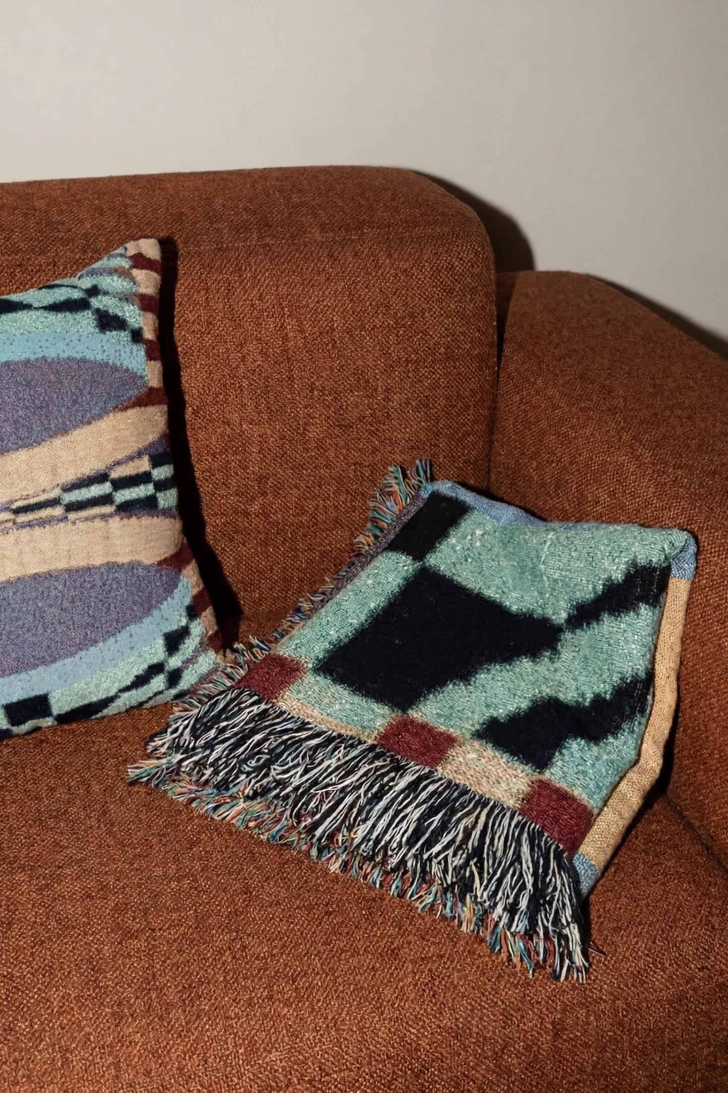 Prism Woven Throw Pillow