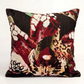 Midnight Orquidea Woven Pillow