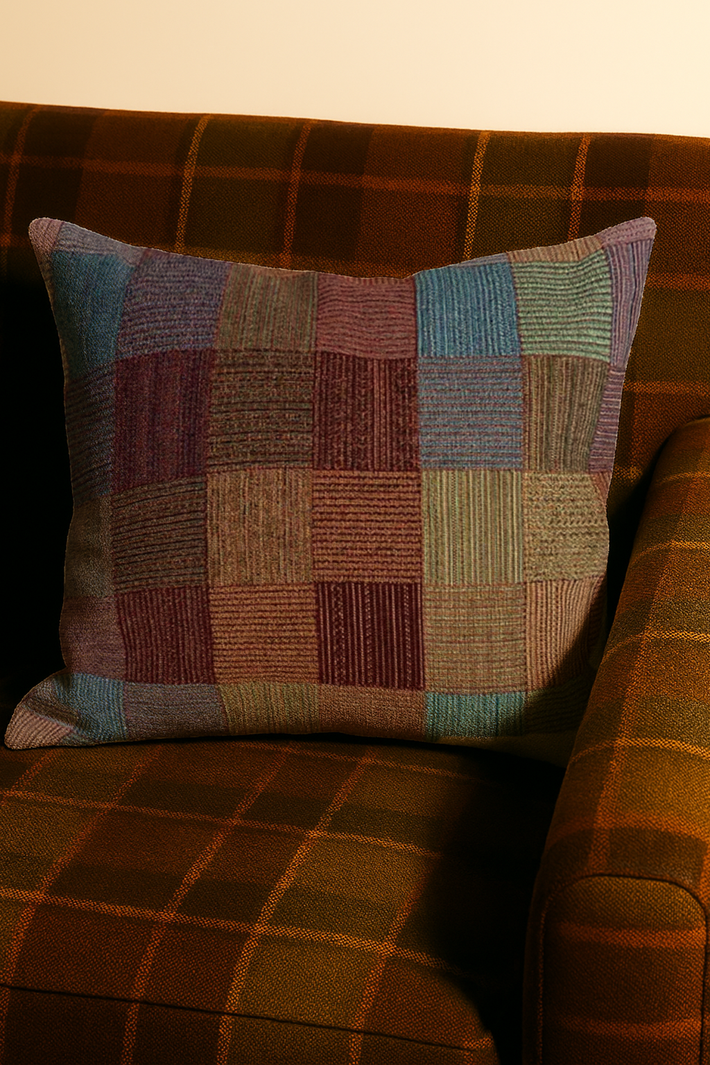 Boxer Woven Throw Pillow