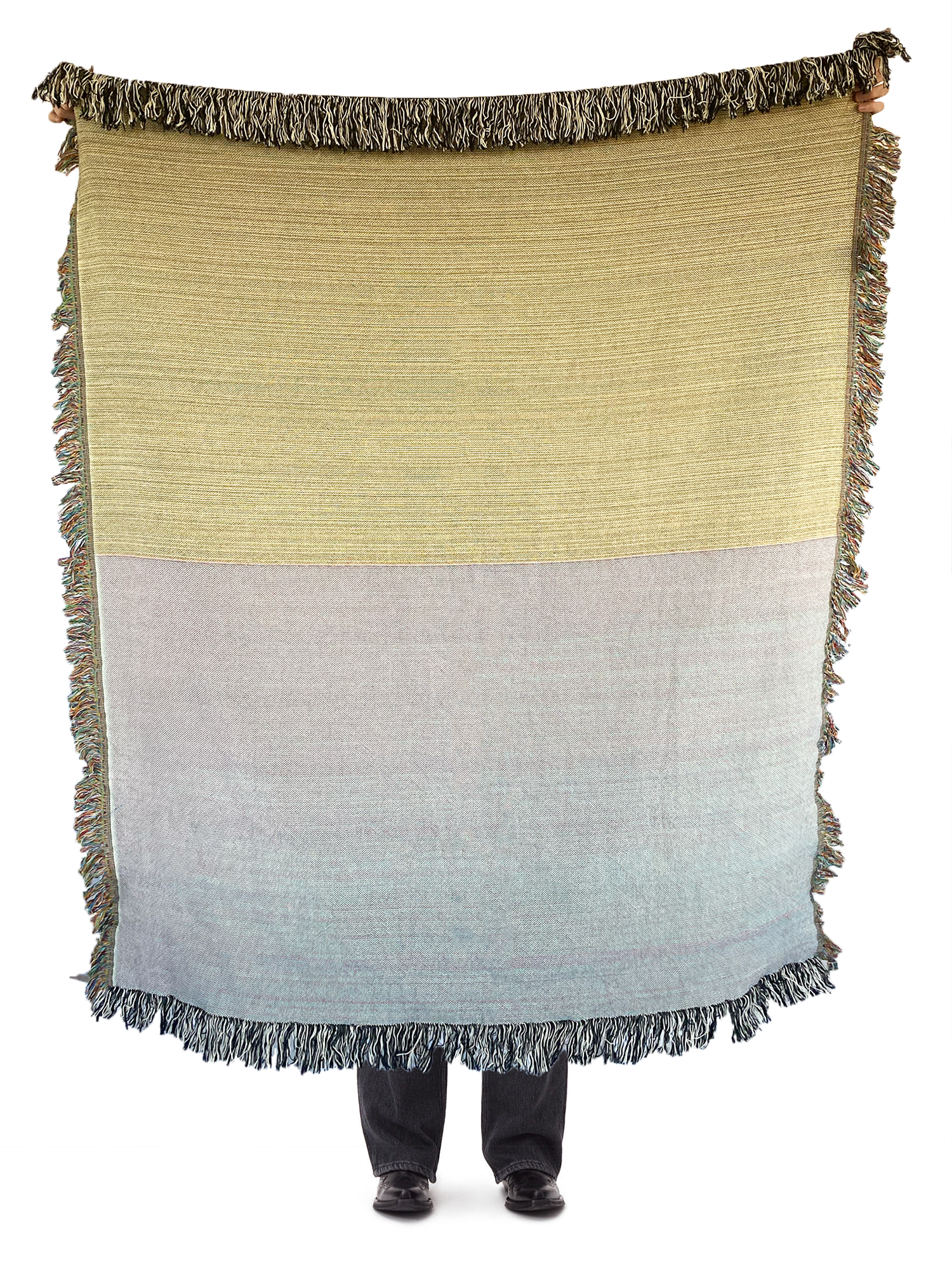Color Block Woven Throw Blanket – Clr Shop Color Block Woven Throw Blanket – Clr Shop