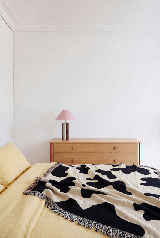 Cowgirl Woven Throw Blanket