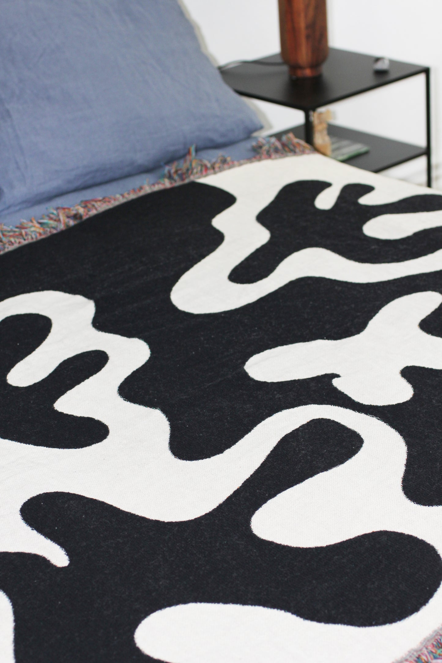 Dancing Shapes Woven Throw Blanket