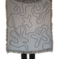 Dancing Shapes Woven Throw Blanket
