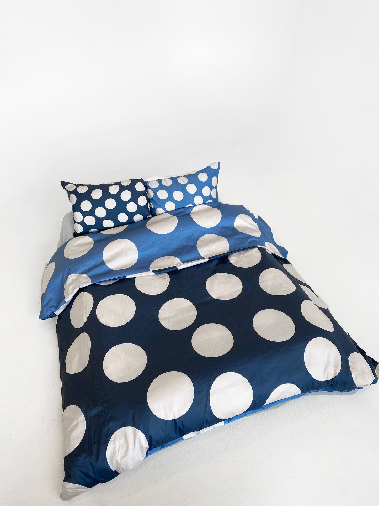 Denim Dots Duvet Set