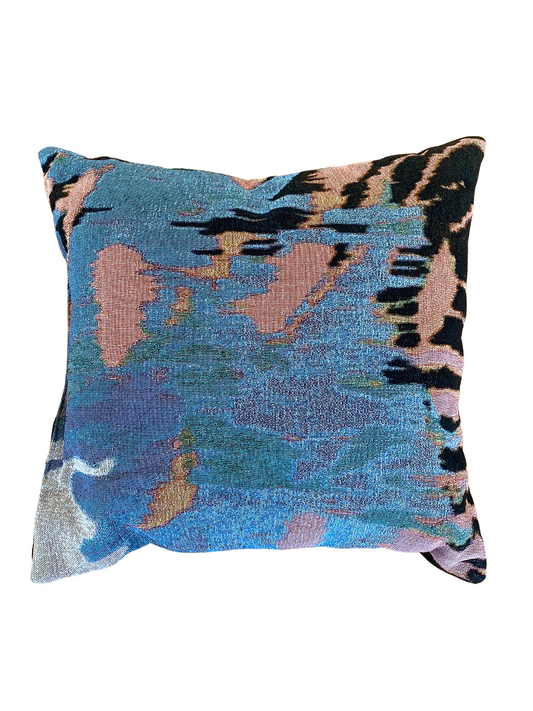 Melt Woven Throw Pillow