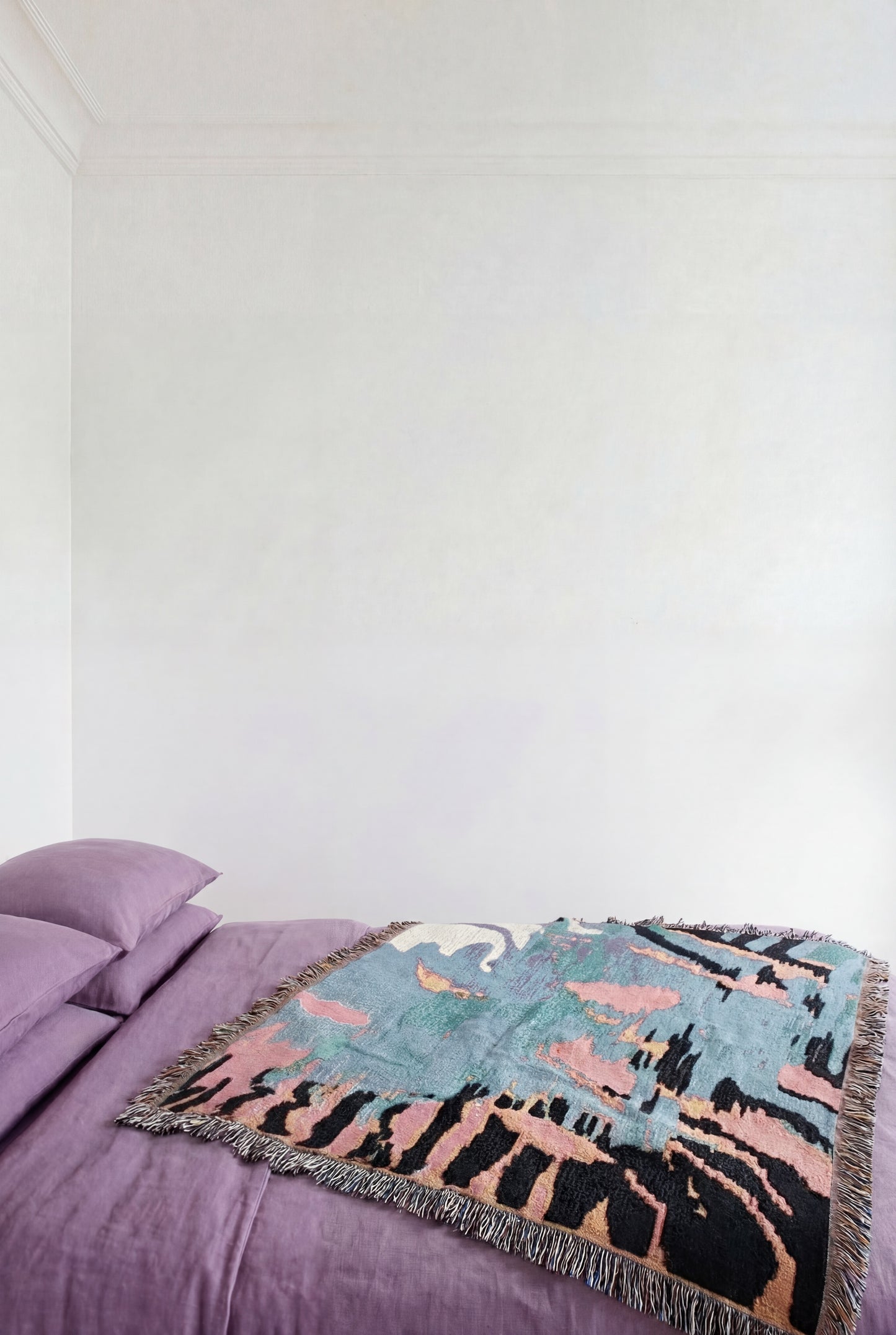 メルト織りスローブランケット