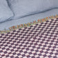 Micro Check Woven Throw Blanket