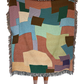 Patchwork Woven Throw Blanket