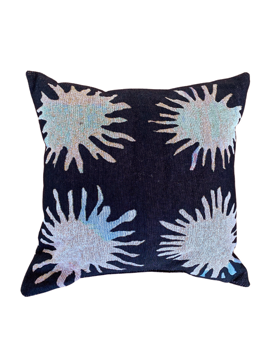 Sunburst Woven Throw Pillow