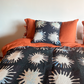 Sunburst Woven Throw Pillow