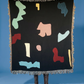 Abstract Form Woven Throw Blanket