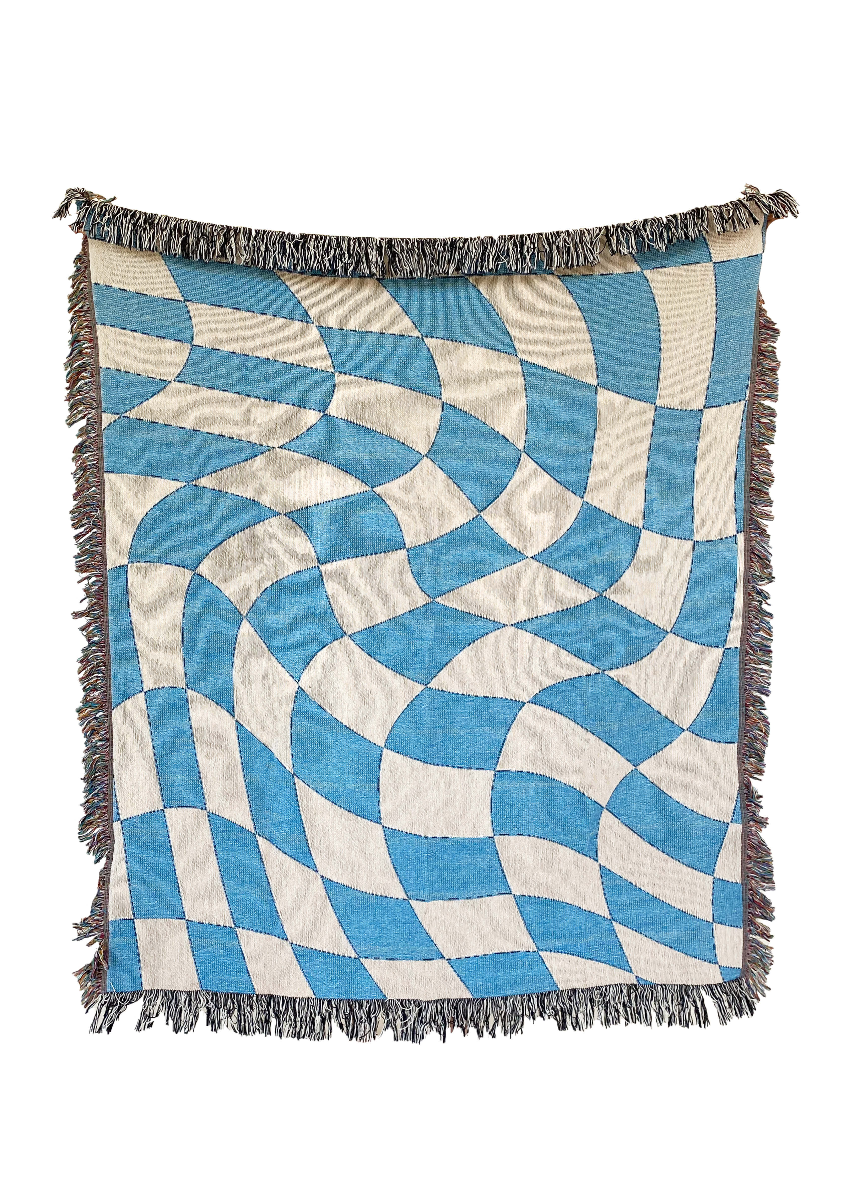 Wonderful Whirl Woven Throw Blanket