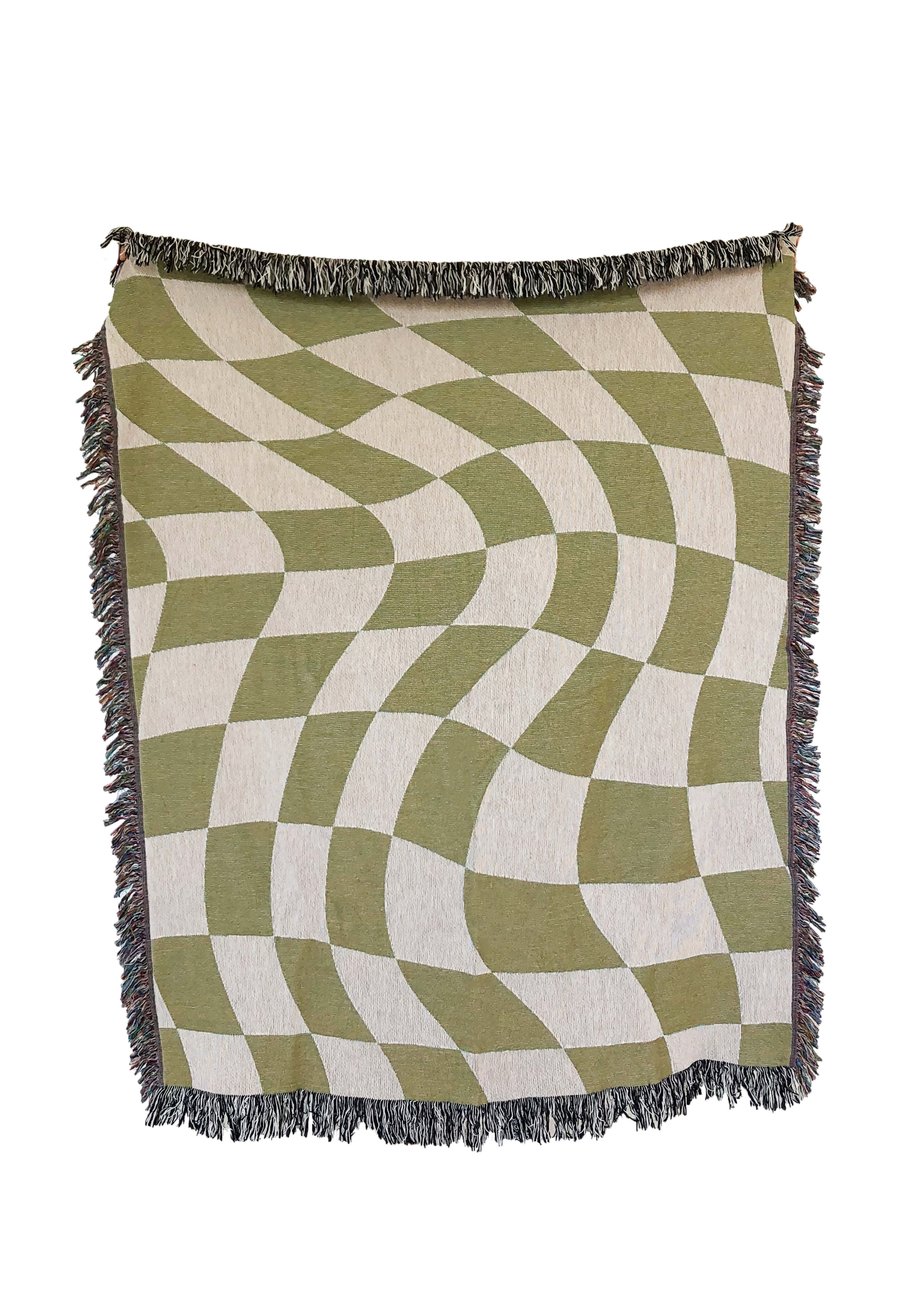 Wonderful Whirl Woven Throw Blanket